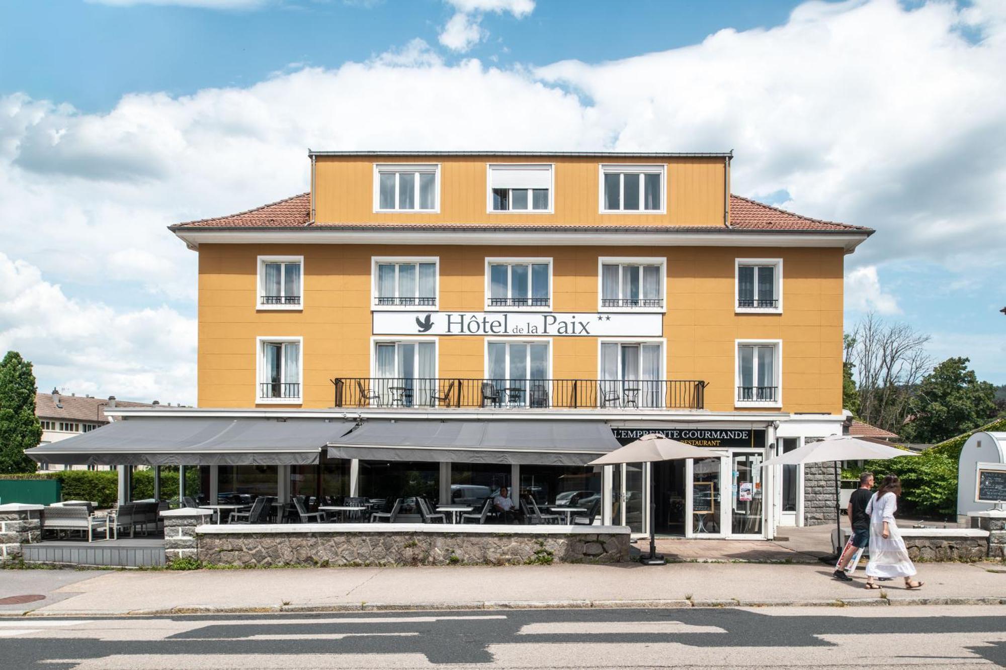 Hotel De La Paix Gérardmer Exterior foto