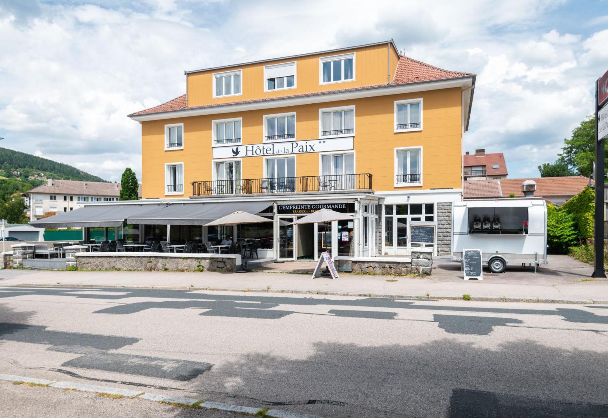 Hotel De La Paix Gérardmer Exterior foto